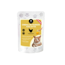 CREMA DE CALDO DE HUESOS DE POLLO PARA GATOS CREMA DE CALDO DE HUESOS DE POLLO PARA GATOS